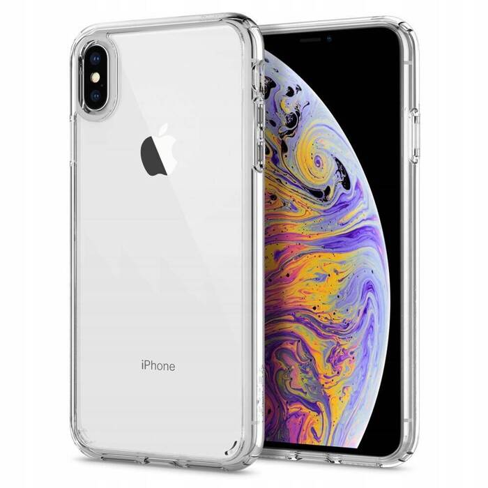 Etui SPIGEN iPhone X XS Ultra Hybrid Przezroczyste Clear Przezroczysty Case Apple