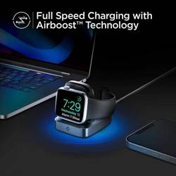 Spigen Do Apple Watch Wireless Pf2002 Powerarc Ładowarka Charger Czarna