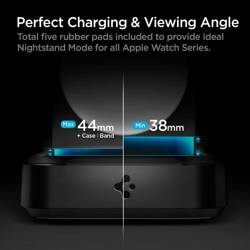 Spigen Do Apple Watch Wireless Pf2002 Powerarc Ładowarka Charger Czarna