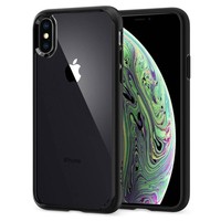 ETUI SPIGEN SGP ULTRA HYBRID APPLE IPHONE X XS MATTE BLACK 