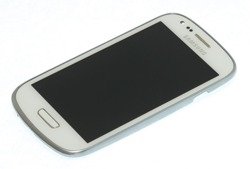 Oryginalny Dotyk Digitizer Wyświetlacz LCD Samsung i9300 Galaxy S3 Front Obudowy Niebieska Szybka